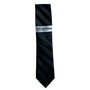 Stacy Adams Elegant Black Diagonal Tie